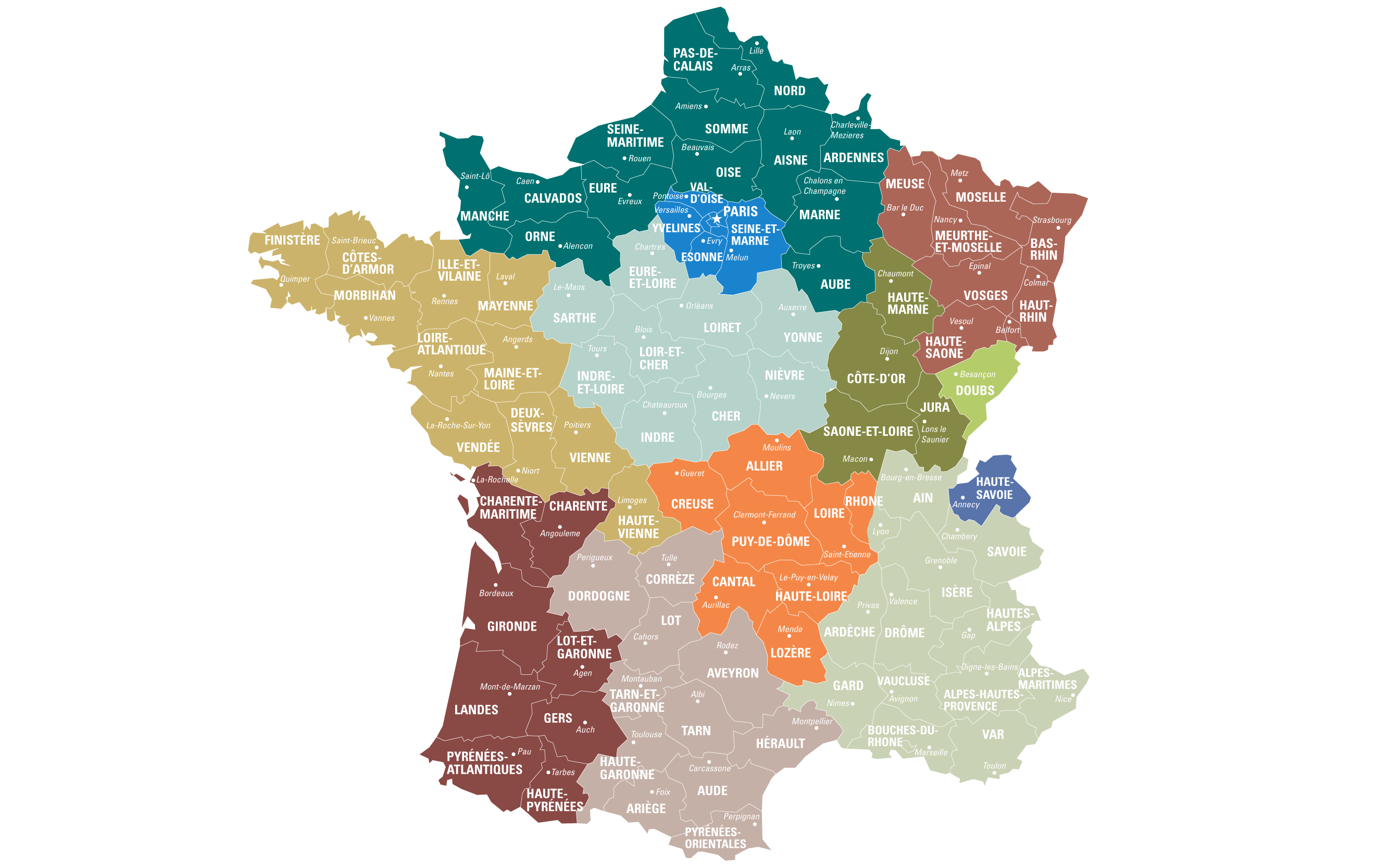 Front map